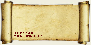 Dina Jovičić vizit kartica